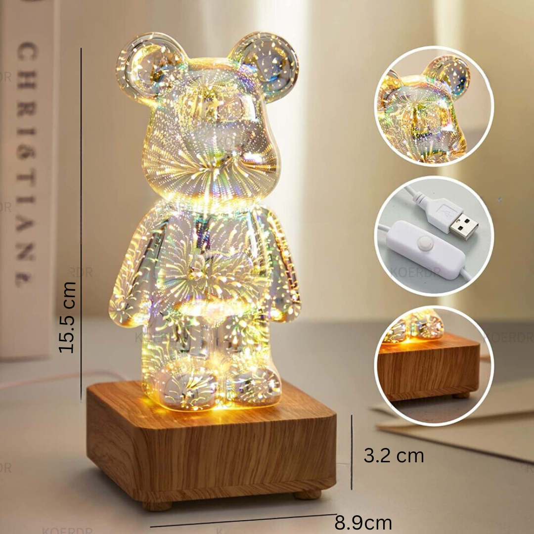 Rupert™ LED Lampe 3D Teddy