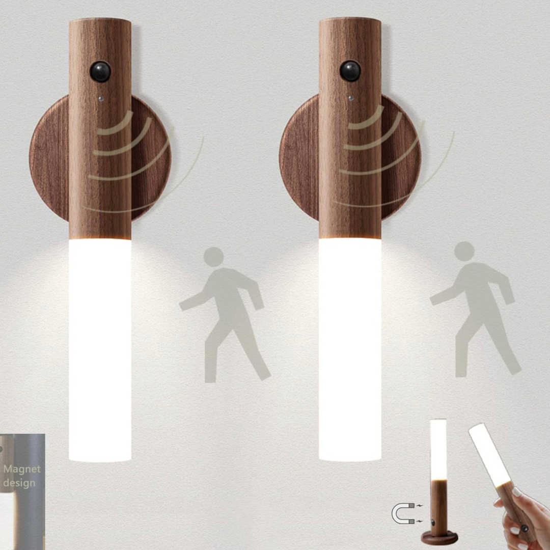 Kettler™ USB-aufladbare LED Holz-Nachtlampe